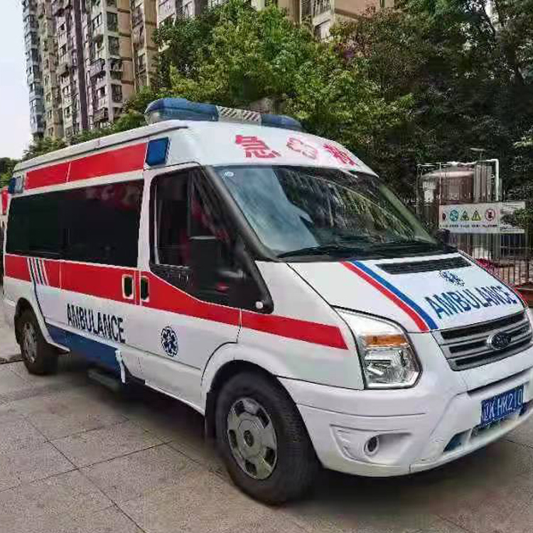 会泽长途救护车护送病人返乡